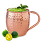 Copper Moscow Mule Mug 530ml Hammered Cocktail Beer Mug Bar Drinkware