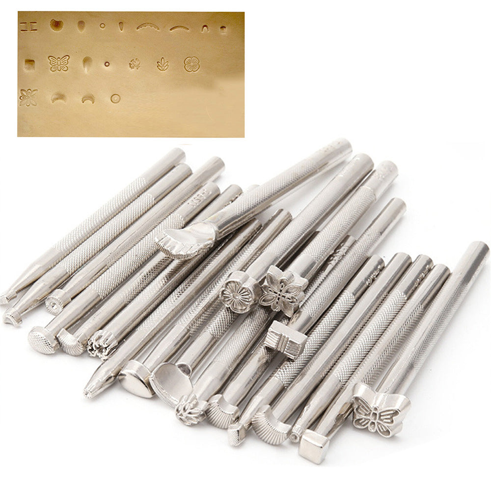 20 Piece Leather Working Saddle Making Tools for DIY Bags Belts Wallets