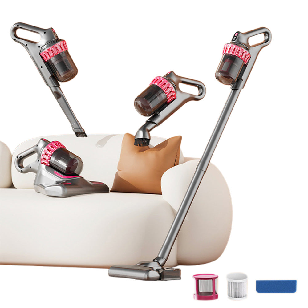 5 in 1 Cordless Vacuum Cleaner 10000Pa Stick Vacuum Cleaners for Carpets Pet Hair