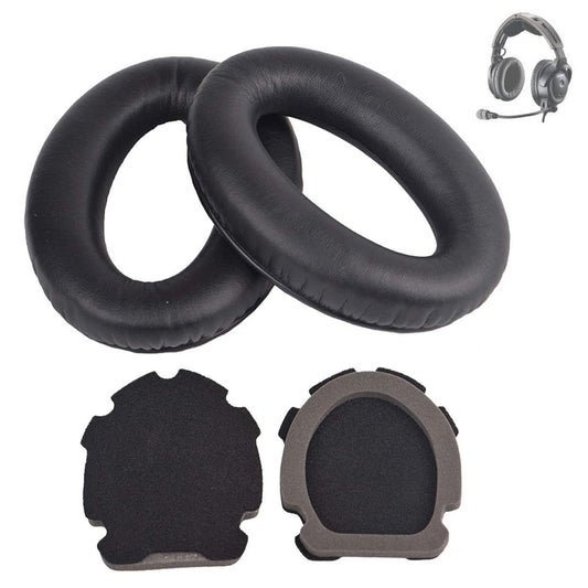 Replacement Ear Pads Cushions Compatible with BOSE Aviation Headset X A10 A20 Memory Foam Earpads