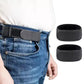 2PCS Elastic No Buckle Hook and Loop Nylon Waistband