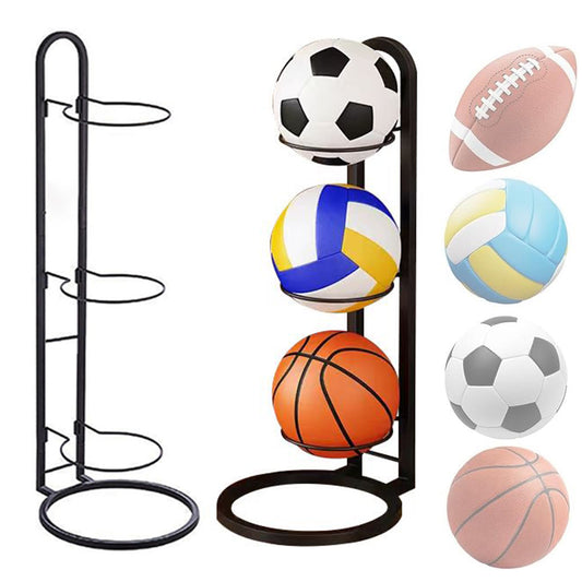 3-Tier Vertical Ball Storage Rack
