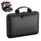 Hard Case File Organiser with Lock and Multi Pocket Accordion File Folder
