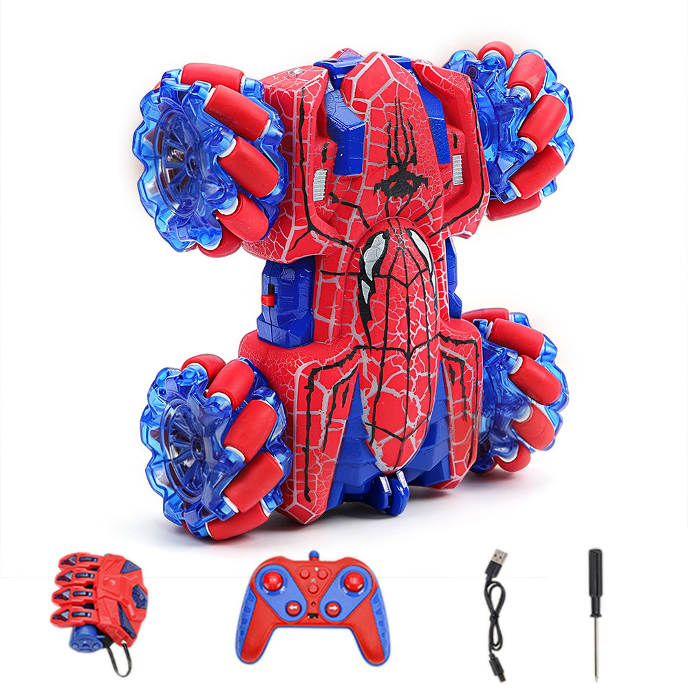 Dual Control 360 Degree Gesture Sensor RC Stunt Car with LED Lights