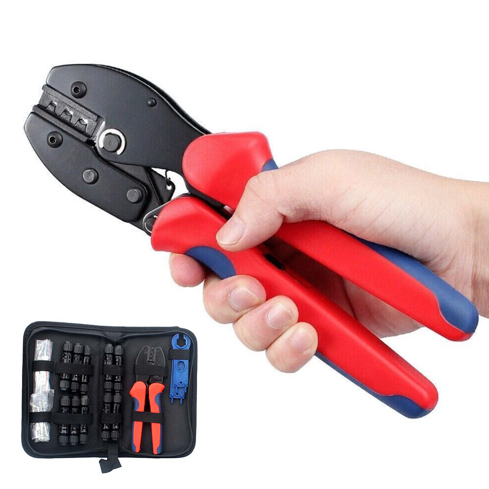 MC4 Solar Crimper Tool Kit With Connector Wrenches
