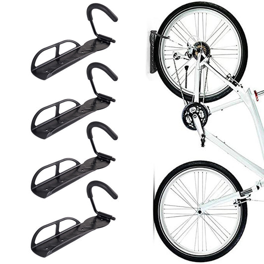 Bike Wall Mount Wall Swivel Bike Stand 4Pcs Vertical Rack Garage Apartment