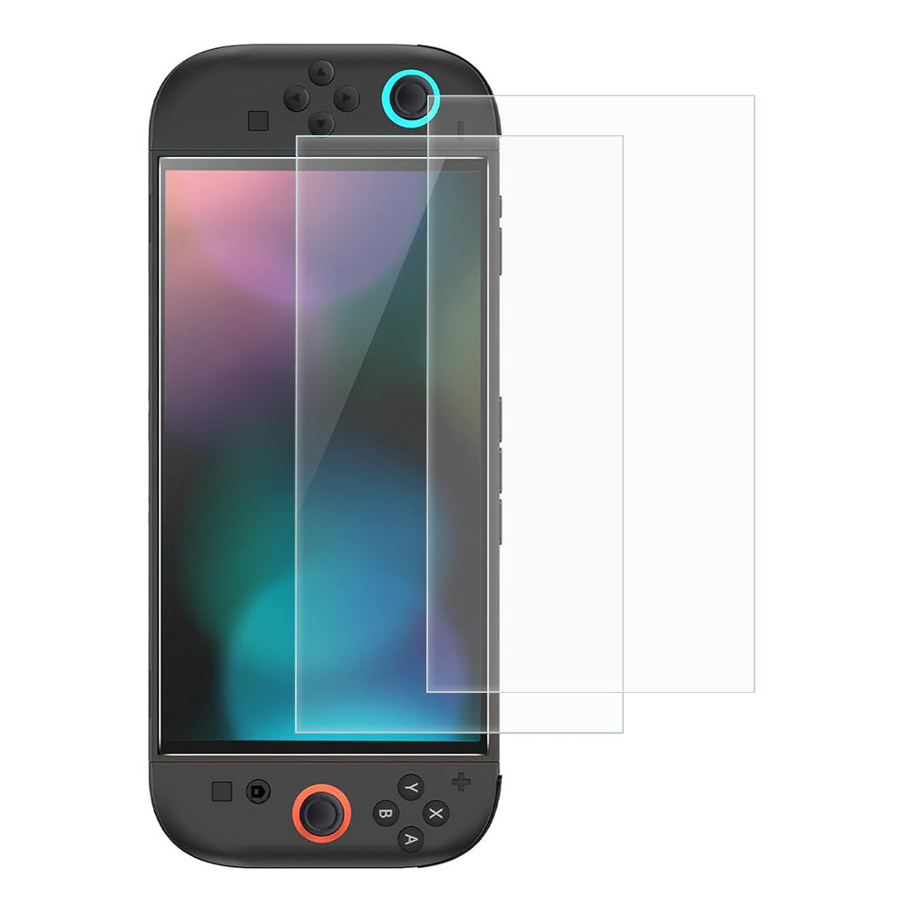 2 Pack 9H Tempered Glass Screen Protector for Nintendo Switch 2