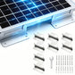 8Pcs Solar Panel Mounting Bracket Set Aluminum Alloy Solar Bracket for RV Roofs