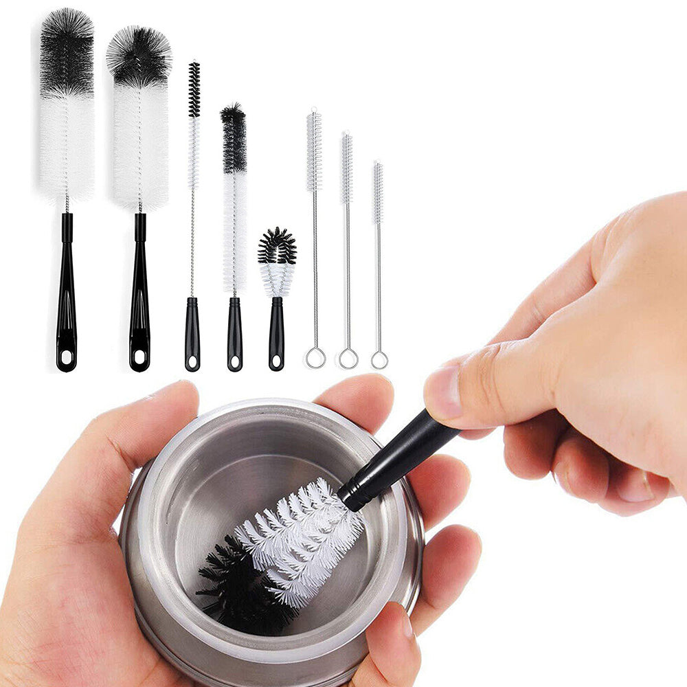 8-Piece Cup Bottle and Straw Brush Cleaning Set
