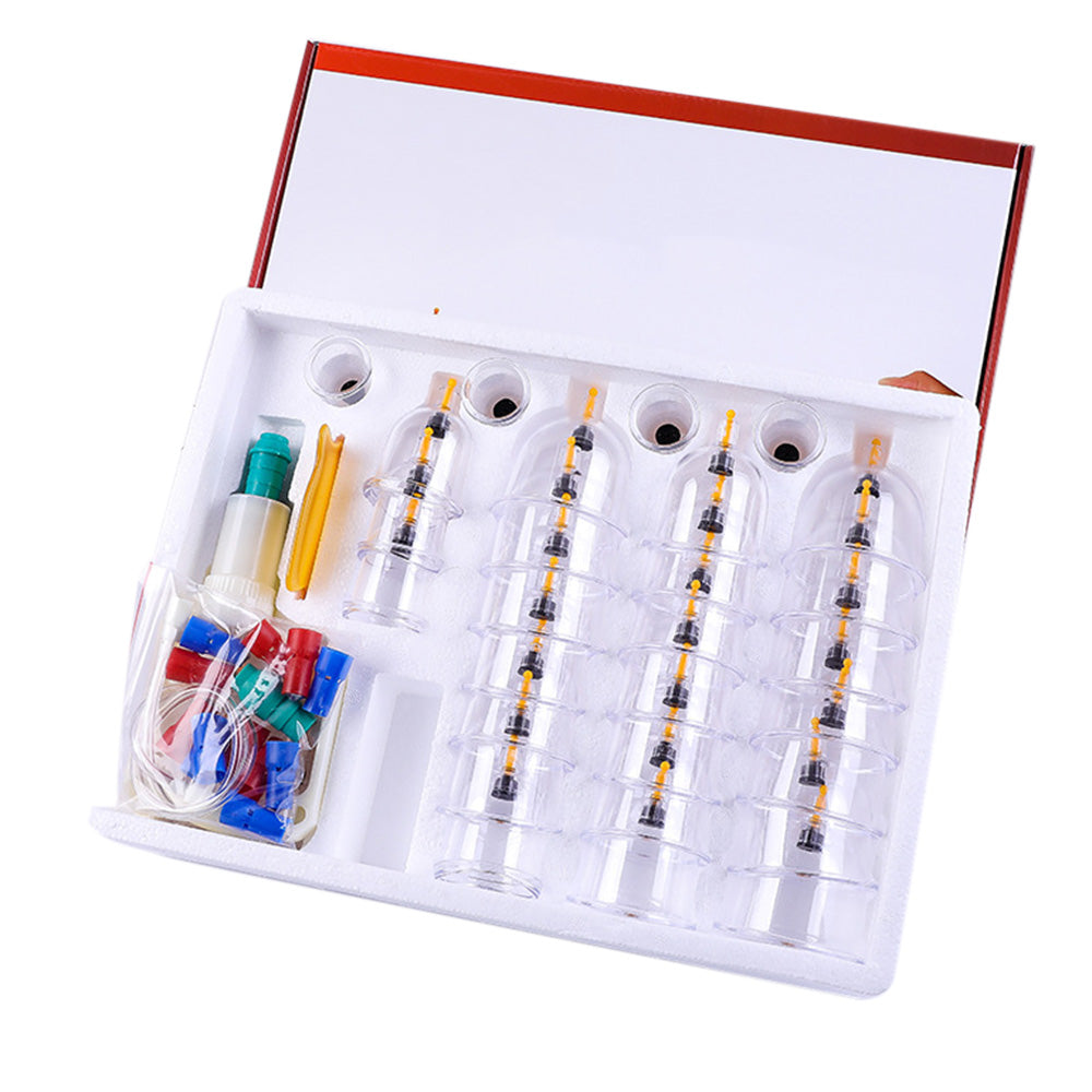 32Pcs Cupping Set Vacuum Cupping Set with Pump for Cellulite Reduction Muscle Relax