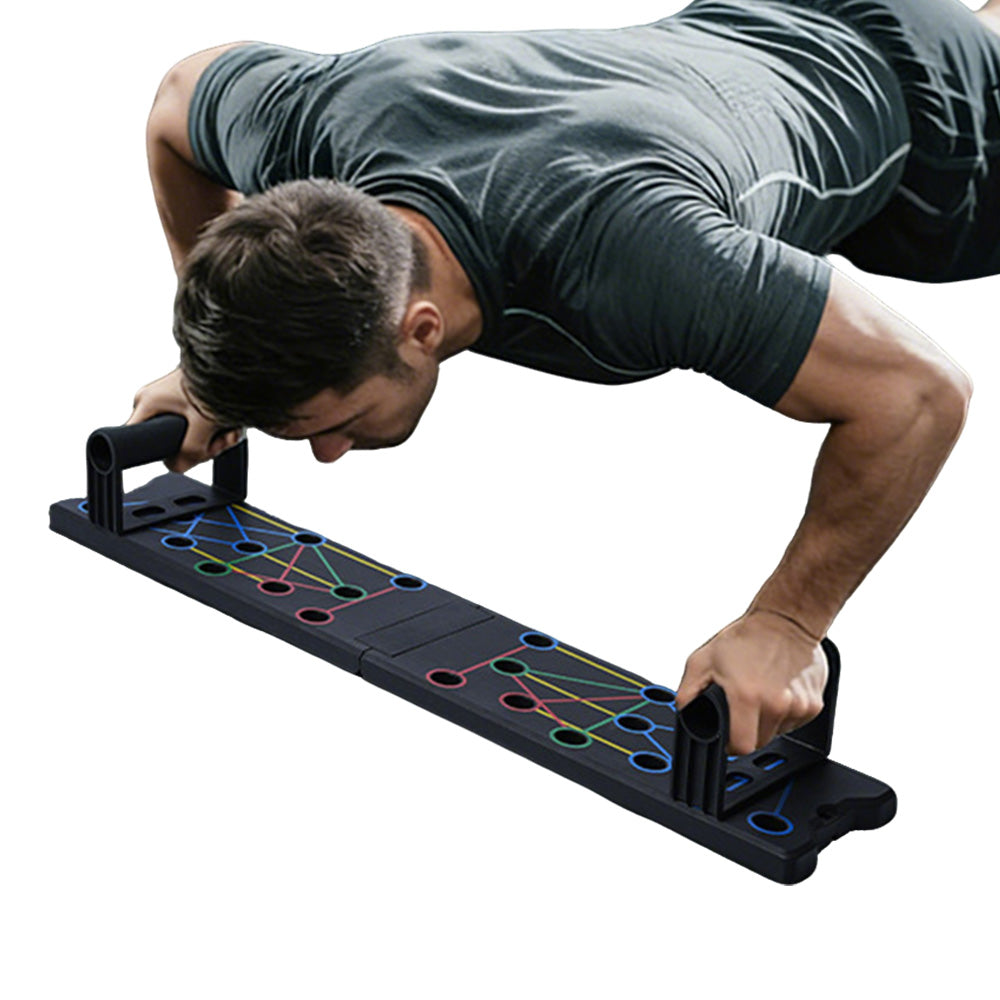 24 in 1 Push Up Board Strength Training System with Handles for Chest Shoulders