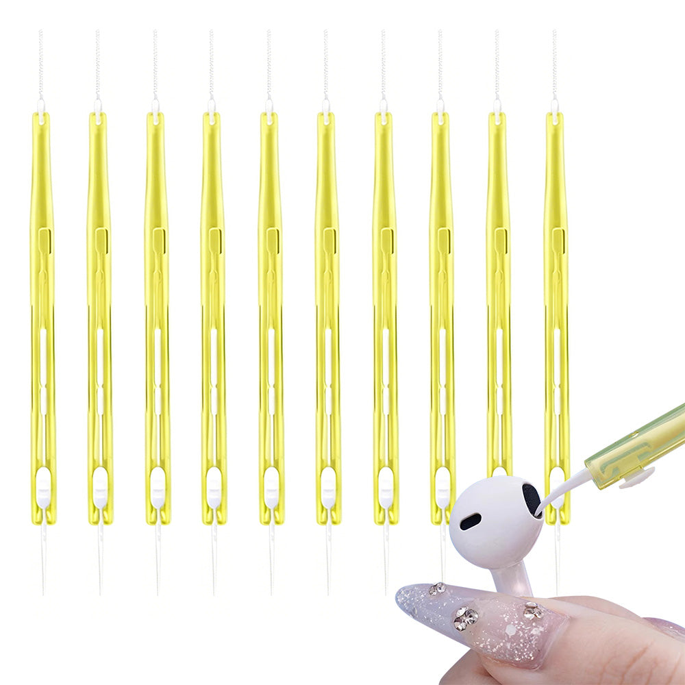 10Pcs Phone Charging Port Earpiece Speaker Cleaning Tool Dual Ended Retractable Design
