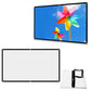 12 Inch 16:9 Portable Outdoor 3D Movie Foldable Projector Screen