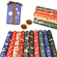 10Pcs Christmas Wrapping Paper Christmas Present Wrap Rolls Cute Traditional Xmas Wrap Paper