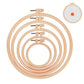6 PCS Embroidery Hoops with 16 Needles Plastic Cross Stitch Hoops for Crafts