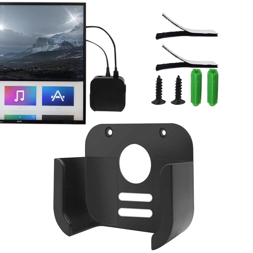 Wall Mount Holder for Apple TV and Apple TV 4K with Ventilation Slots
