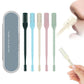 Nose Hair Trimmer for Men Women Double Sided Nose Hair Knife with Nose Picker