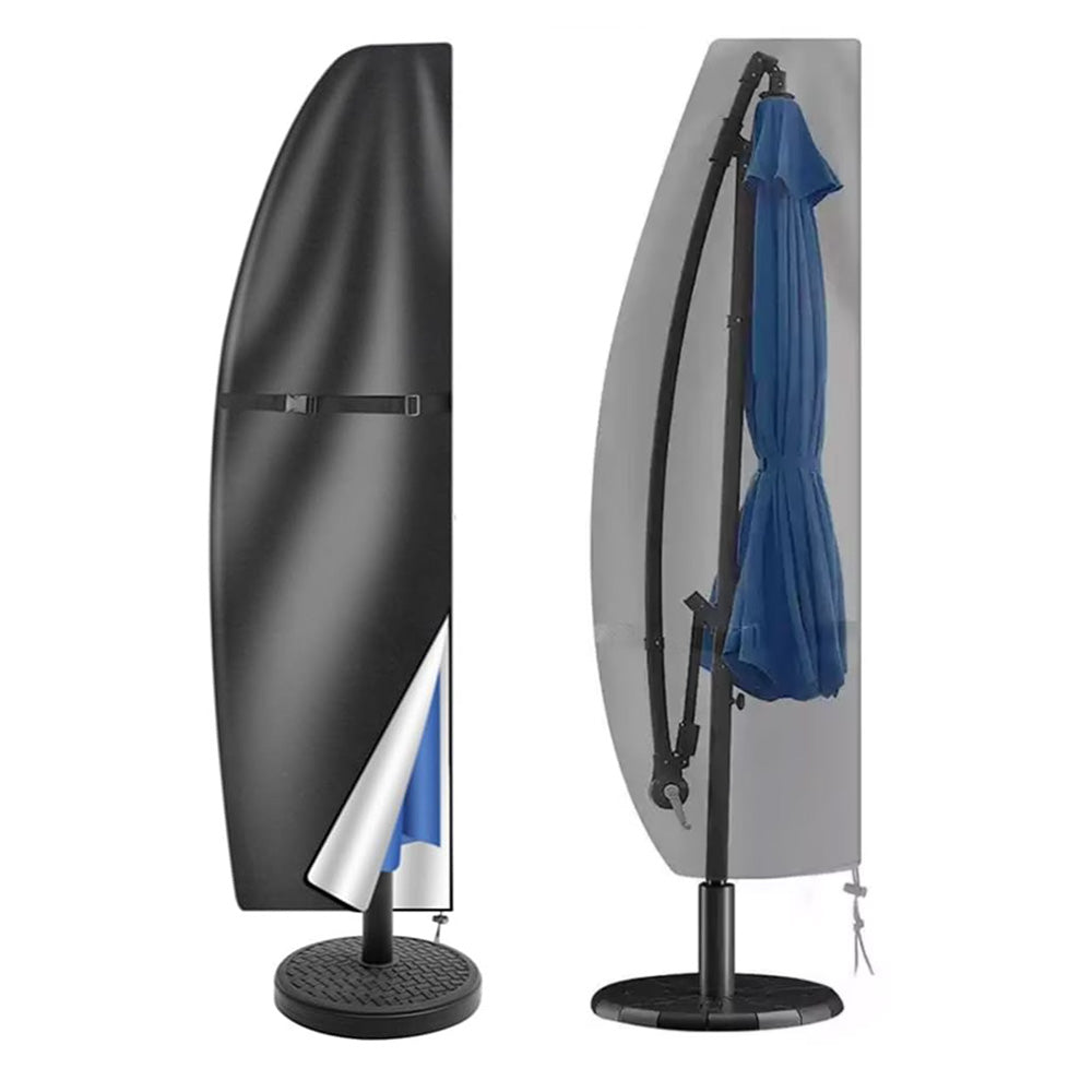 Banana Shape Outdoor Umbrella Cover for 11 to 13 Feet Umbrella