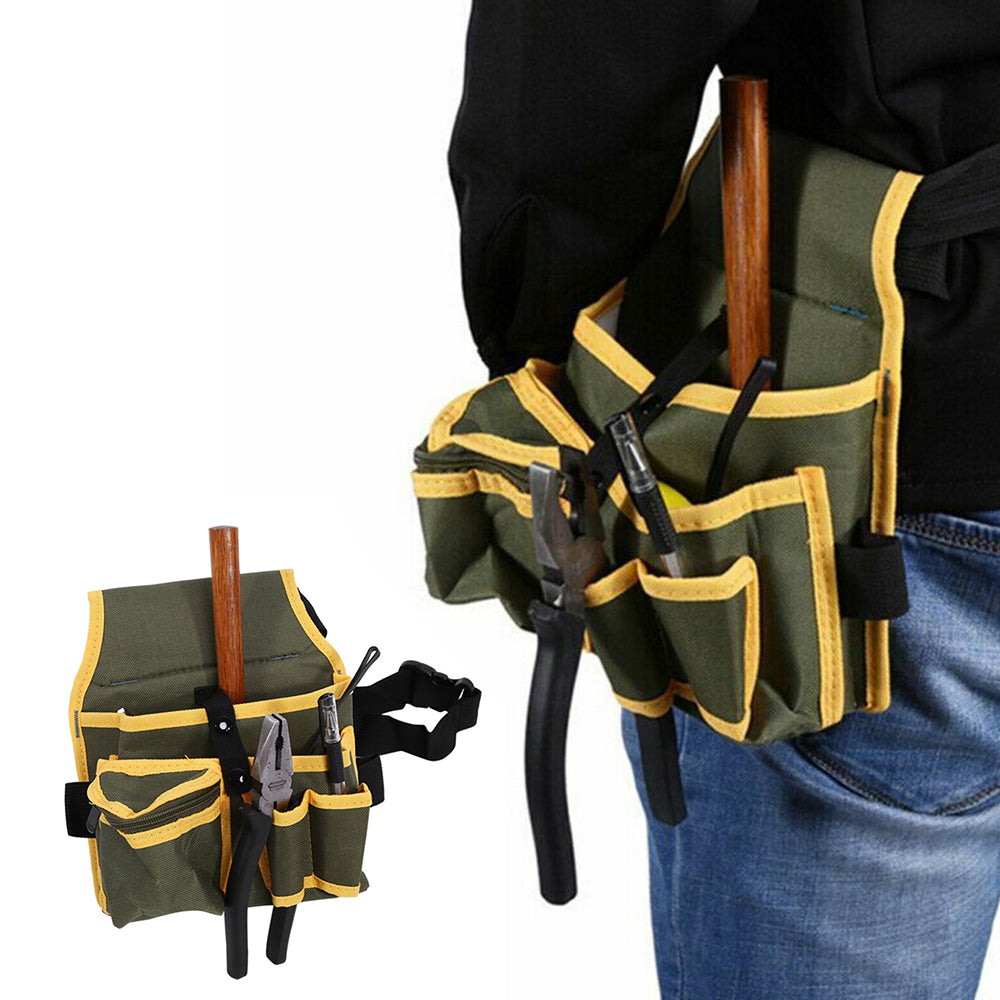 Electrician Maintenance Tool Canvas Waist Bag