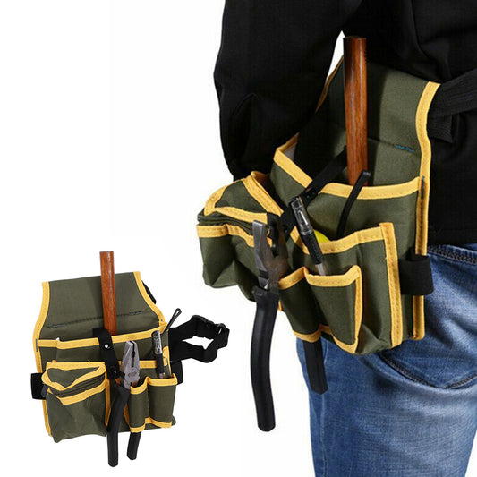 Electrician Maintenance Tool Canvas Waist Bag