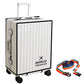 Transparent Water Resistance Luggage Cover Set with Strap for Travel Suitcase Protection