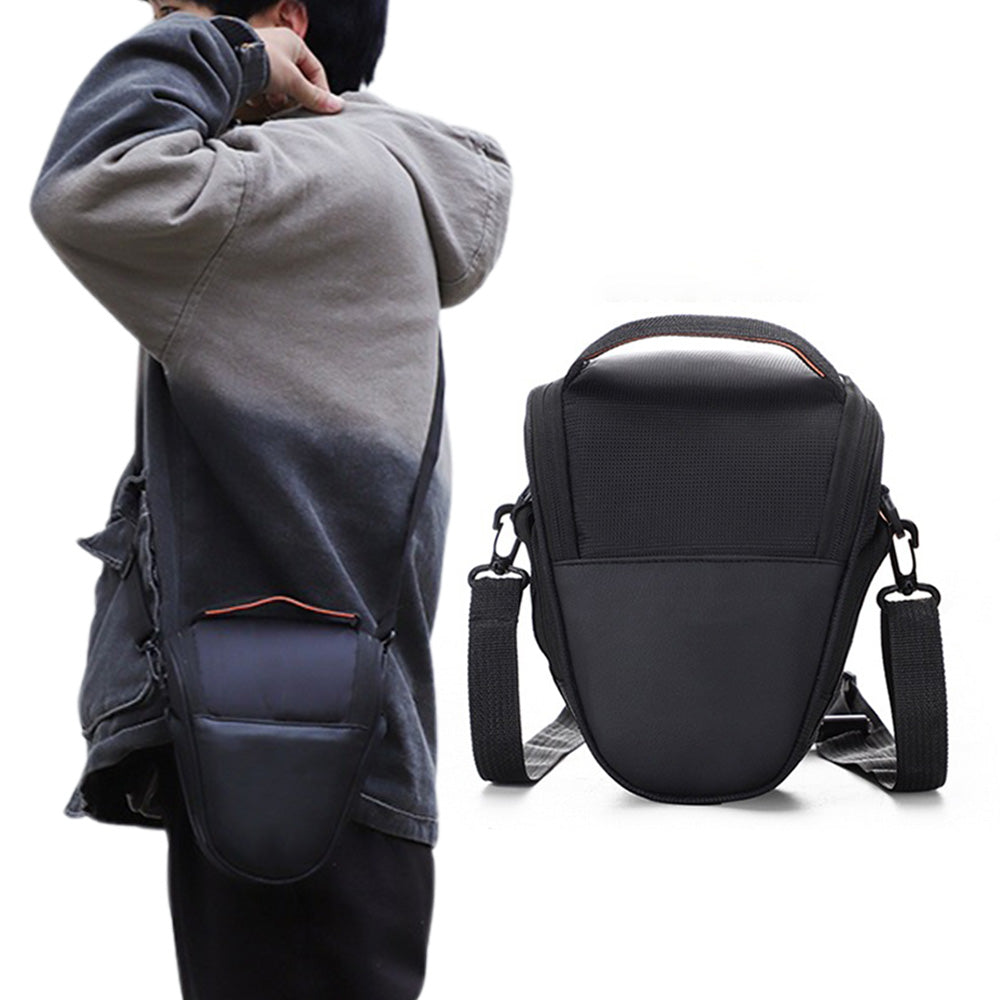 DSLR SLR Camera Bag Shoulder Bag Case With Shoulder Strap Triangular Camera Bag