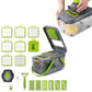 22-in-1 Vegetable Fruit Chopper Slicer with 13 Stainless Steel Blades