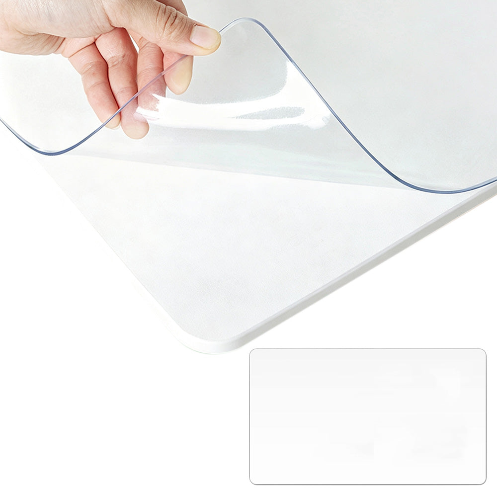 Clear Waterproof Non Slip PVC Office Desk and Table Mat