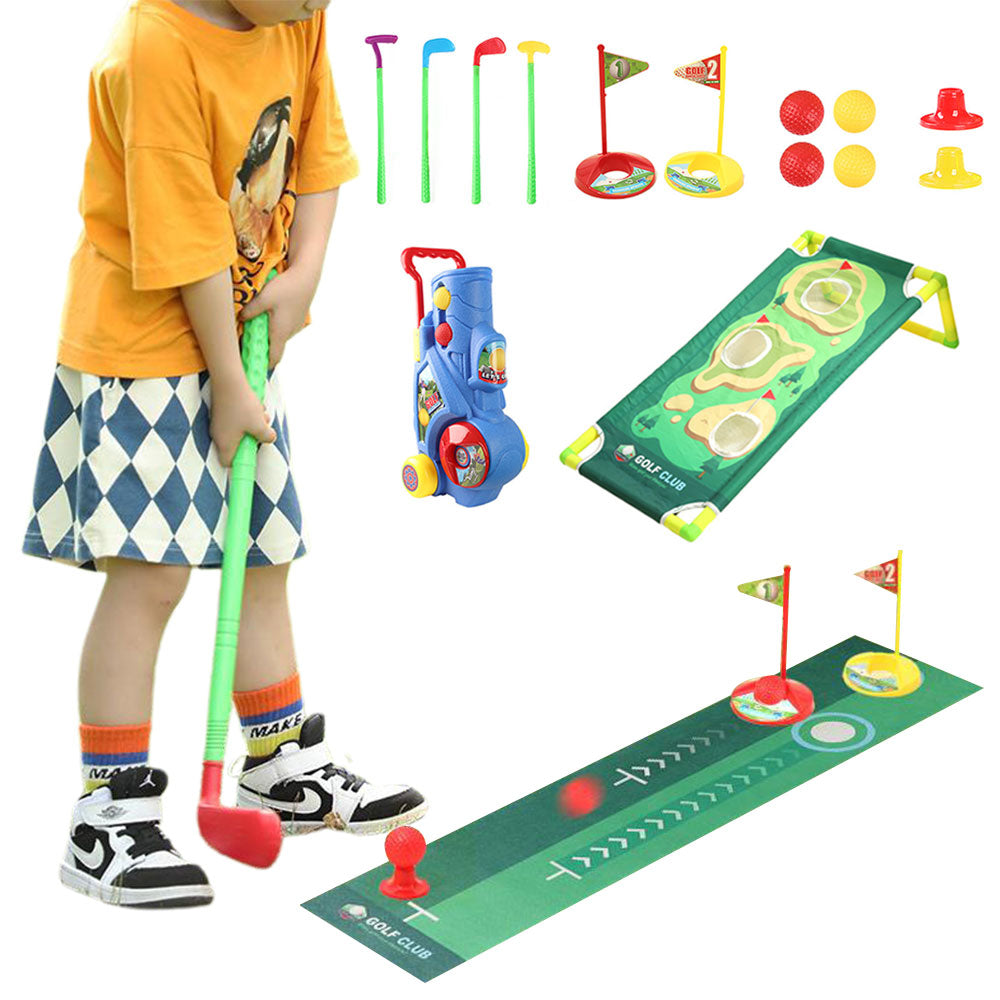 Kids Golf Clubs Set Golf Practice Play Fun Sports Putter Sports Outdoor Toys