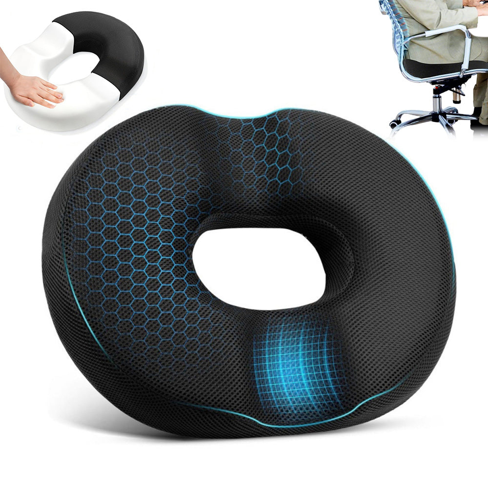 Donut Pillow Seat Cushion Memory Foam Chair Cushion For Office Home