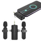3 in 1 Wireless Lavalier Microphone for Android Phone iPhone Vlog Live Stream Mic