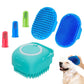 6PCS Dog Bath Brush Set Shampoo Brush Finger Toothbrush for Dogs Cats