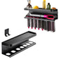 Barbershop Curling Wand Wall Mount Hair Dryer Rack for Dyson