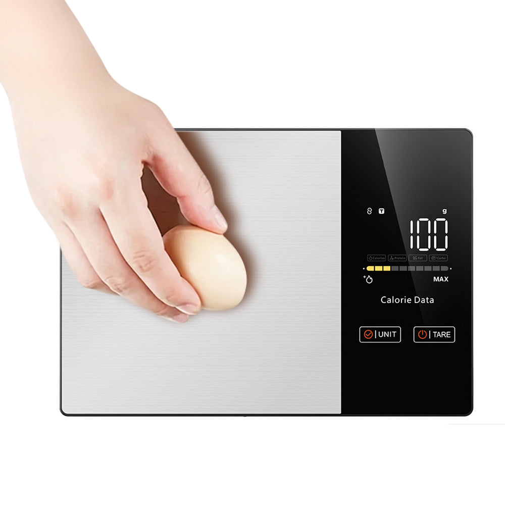 Smart Bluetooth Kitchen Scale with LED Display Digital Food Scale for Nutrition Tracking