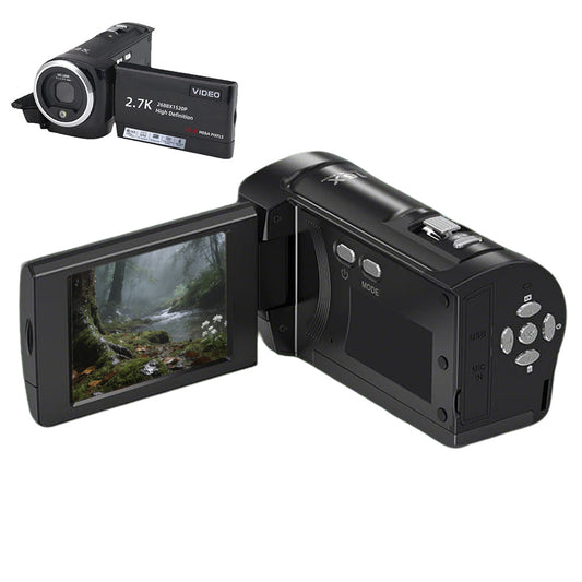2.7K Video Camera Camcorder YouTube Vlogging Camera 16X Digital Zoom Webcam