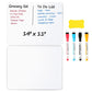 Dry Erase Board Sheet Set For Fridge Erasable Refrigerator White Board