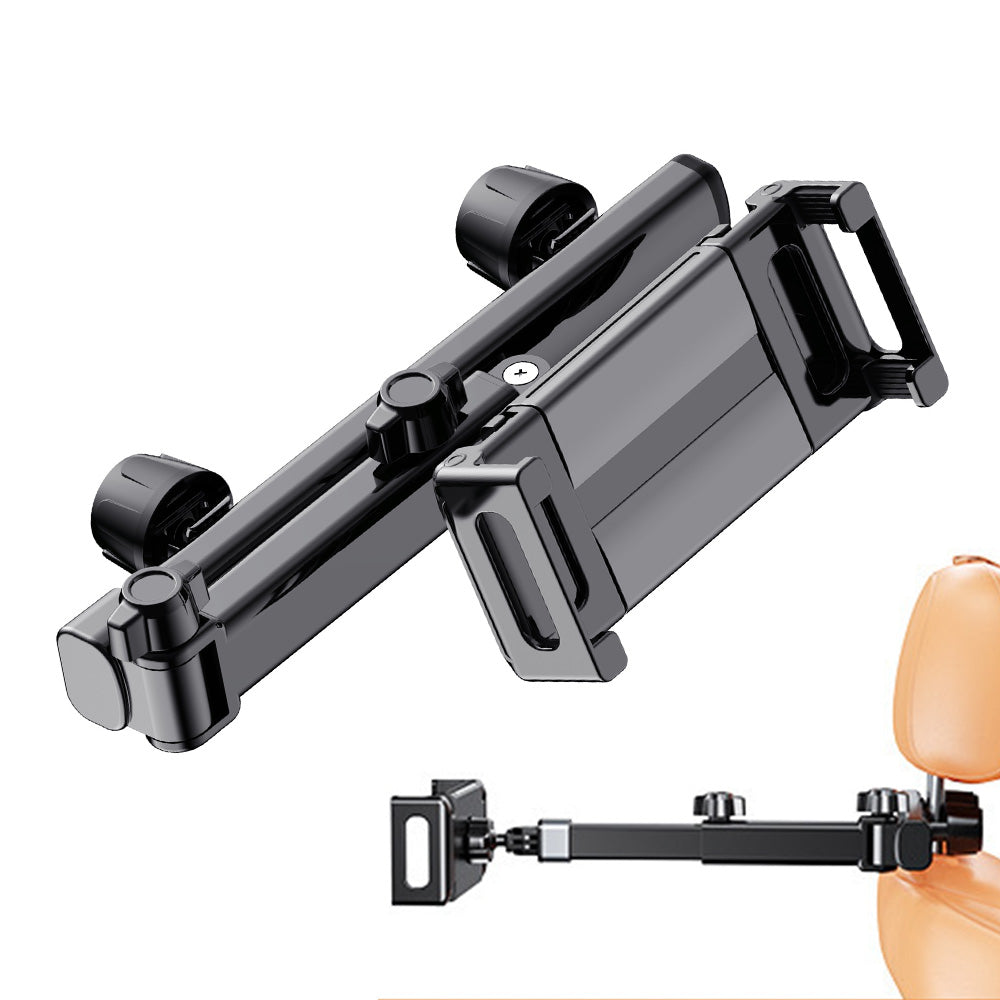 Universal 360 Degrees Extendable Car Headrest Tablet Holder For iPhone iPad