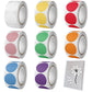 4000PCS Colored Dot Stickers Round Color Coding Labels For Office Classroom 