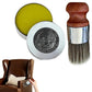 Leather Care Cream Leather Salve for Furniture Repair Tool with Brush