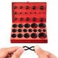 419 PCS O Ring Kit with Storage Box Rubber Sealing Gasket for Appliance Auto Repair