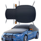 Oxford Fabric Car Windshield Cover Snow Ice Protector with Reflective Strips for Winter