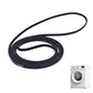 Replacement Dryer Belt 341241 92 Inch Rubber Drum Belt for Dryers