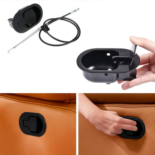 Metal Recliner Handle Lever Trigger Replacement with Lounge Chair Release Cable