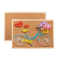 2Pcs Double Sided Hanging Display Message and Photo Boards