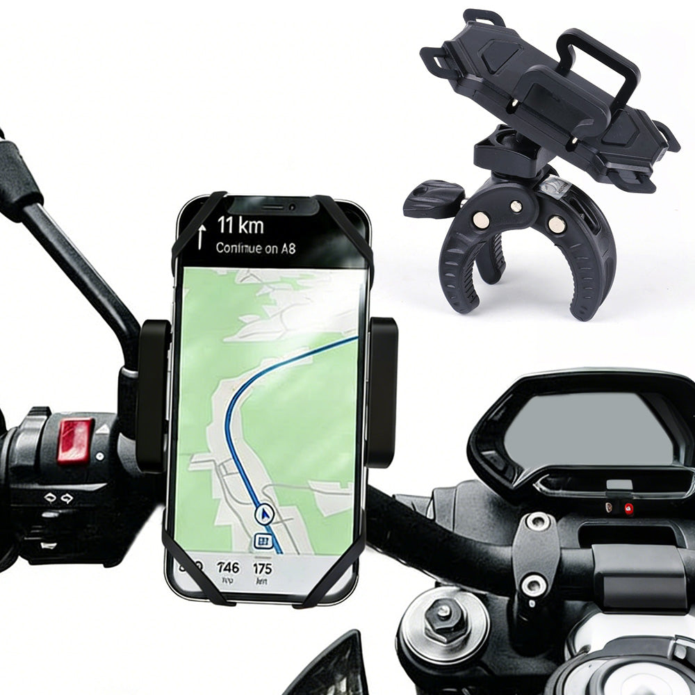 Universal Motorcycle Phone Mount Holder for Handlebar