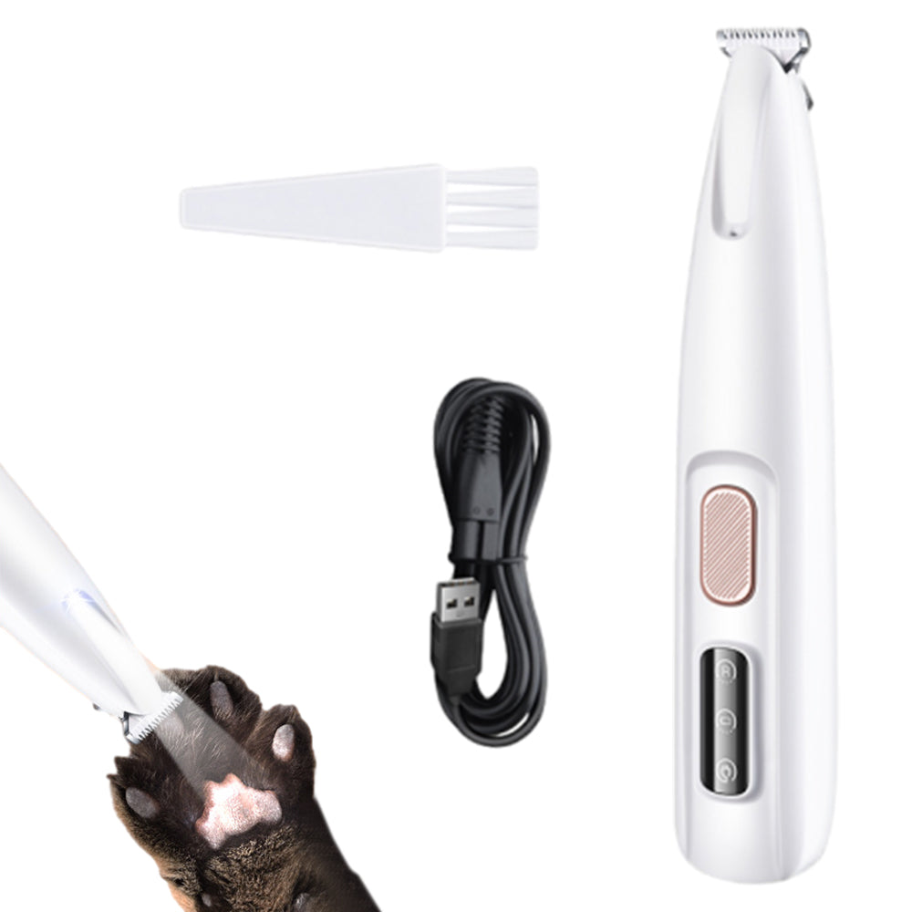 Micro 18mm Widen Pet Claw Hair Trimmer With LED Light