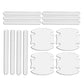 Car Door Handle Protective Scratch Guard Strip Set Transparent Anti-collision