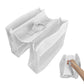 2 Compartments Bath Toy Organizer Bath Tub Toy Storage Organizer