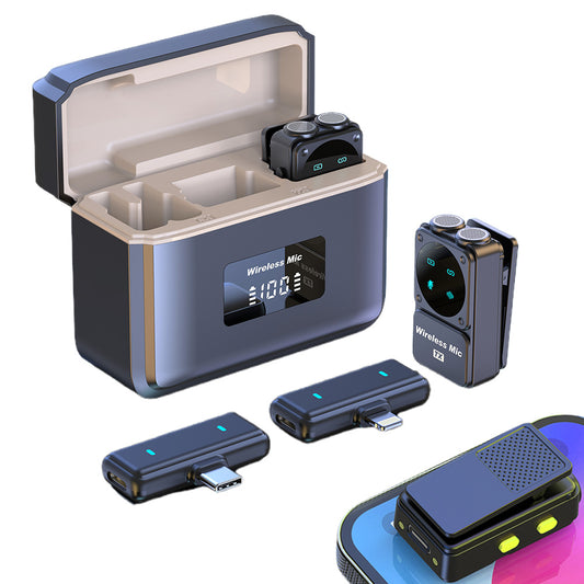 Wireless Microphone for iPhone and Android for Video Recording