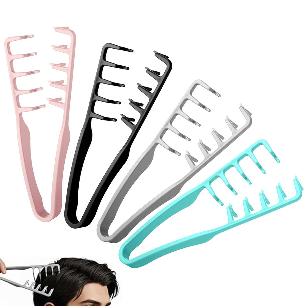 4Pcs Volumizing Texture Combs Set for Men and Women Texture Styling Comb